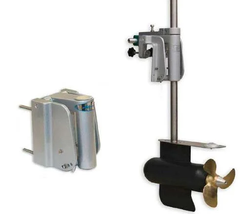 Aquamot Professional Elektroantrieb mit Unterwassermotor und Propeller für Elektroboote.
