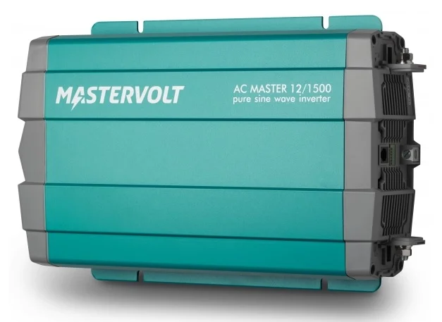 Mastervolt AC Master Wechselrichter zur Umwandlung von Batteriespannung in 230-Volt-Wechselstrom an Bord.