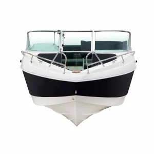 Frontansicht des Coaster 600 BR Motorboots