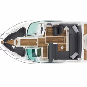 Flexible Lounge im Cockpit des Coaster 600 BR