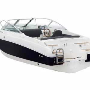 Seitenansicht des Coaster 600 BR Motorboots